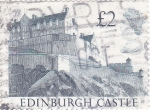 Sellos de Europa - Reino Unido -  castillo de Edinburgo