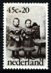 Stamps Netherlands -  serie- Protección de la Infancia