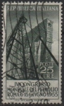 Stamps Italy -  torre d' Petróleo y Acueducto