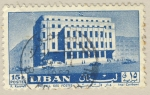 Stamps Asia - Lebanon -  Hotel des postes