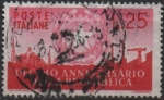 Stamps : Europe : Italy :  10º Aniv. d
