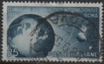 Stamps Italy -  Congreso Internacional d' Astronautica en Roma