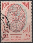 Stamps Italy -  Admisión d' Italia en l' ONU