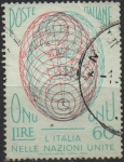 Stamps Italy -  Admisión d' Italia en l' ONU