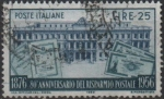 Sellos de Europa - Italia -  Palacio d' l' Cajas d' Ahorro Postal en Italia