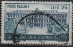Stamps Italy -  Palacio d' l' Cajas d' Ahorro Postal en Italia