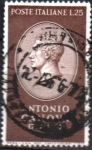 Stamps Italy -  Antonio Canova