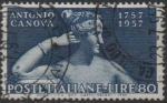 Sellos de Europa - Italia -  Estatua d' l' Paolina Borghese