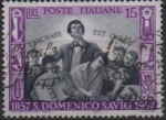 Stamps Italy -  St. Domingo Savio