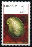 Stamps Grenada -  serie- Moluscos y caracolas