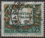 Stamps Italy -  Constitución  Italiana