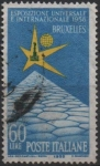 Stamps Italy -  Exposición  Internacional d' Bruselas