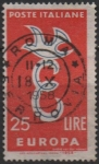 Stamps Italy -  Europa 