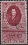 Stamps Italy -  Evangelista Torricelli