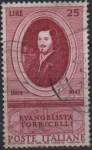 Sellos de Europa - Italia -  Evangelista Torricelli