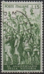 Stamps Italy -  40 aniv. d' l' Victoria en l' Primera Guerra Mundial, Los Triunfos d' Cesar