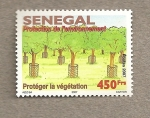 Stamps : Africa : Senegal :  Protección medio ambiente