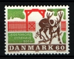 Sellos de Europa - Dinamarca -  Tricentenario parque de ciervos