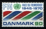 Stamps Denmark -  25 aniv. ONU