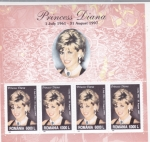 Sellos de Europa - Rumania -  Princesa Diana de Gales
