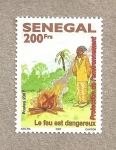 Sellos de Africa - Senegal -  Protección medio ambiente