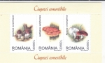 Sellos de Europa - Rumania -  SETAS COMESTIBLES
