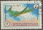 Stamps Afghanistan -  Yakovlev Yak-42