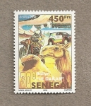 Stamps Senegal -  Rallye Paris Dakar
