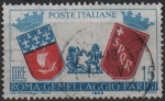 Stamps Italy -  3º aniv. d' Hermanamiento Roma-Paris