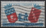 Stamps Italy -  3º aniv. d' Hermanamiento Roma-Paris