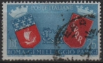 Stamps Italy -  3º aniv. d' Hermanamiento Roma-Paris