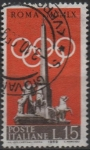 Stamps Italy -  Pre-Olimpico, Juegos d' Roma en 1960