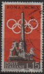 Sellos de Europa - Italia -  Pre-Olimpico, Juegos d' Roma en 1960