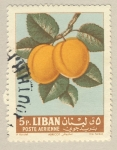 Stamps Asia - Lebanon -  albaricoque