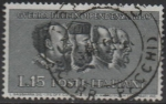 Stamps Italy -  Victor Manuel II, Garibaldi, Cavour y Mazzini
