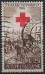 Stamps Italy -  Despues d' l' Batalla d' Magenta