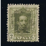 Stamps Spain -  Edifil  nº  310  A    Alfonso XIII