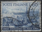 Stamps Italy -  Centenario d' l' Expedicion d' l' Mil,  Internado en Quarto d' Mile