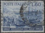 Sellos de Europa - Italia -  Centenario d' l' Expedicion d' l' Mil,  Internado en Quarto d' Mile