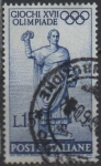Stamps Italy -  Juegos d' l' Olimpiada XVII, Senador Romano