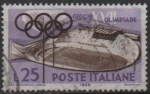 Stamps Italy -  Juegos d' l' Olimpiada XVII, Ciclo Pista