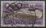 Stamps Italy -  Juegos d' l' Olimpiada XVII, Ciclo Pista