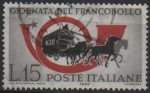 Stamps Italy -  Cuerno d' Correos y Diligencia
