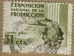 Stamps : America : Uruguay :  URUGUAY 1956 796 Sello EXPO Producción usado