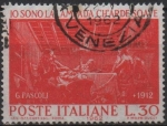 Stamps Italy -  50º Aniv.d' l' Muerte d' Giovanni Pascoli