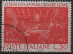 Sellos de Europa - Italia -  50º Aniv.d' l' Muerte d' Giovanni Pascoli