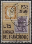 Sellos de Europa - Italia -  4º Dia d' Sello