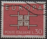 Sellos de Europa - Italia -  EUROPA -8ª Edición