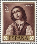 Sellos de Europa - Espa�a -  ESPAÑA 1962 1426 Sello Nuevo Pintor Francisco de Zurbaran La Virgen Niña