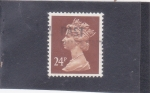 Stamps United Kingdom -  Reina Isabel II